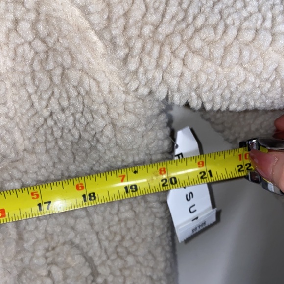 🪸NWT pacsun tan sherpa coat! - Picture 8 of 9